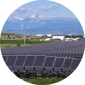 Denver Airport Solar Panels