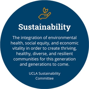 UCLA Sustainability Committee Badge